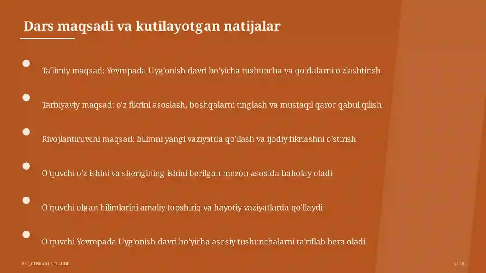 Yevropada Uyg'onish davri (8-sinf) 3