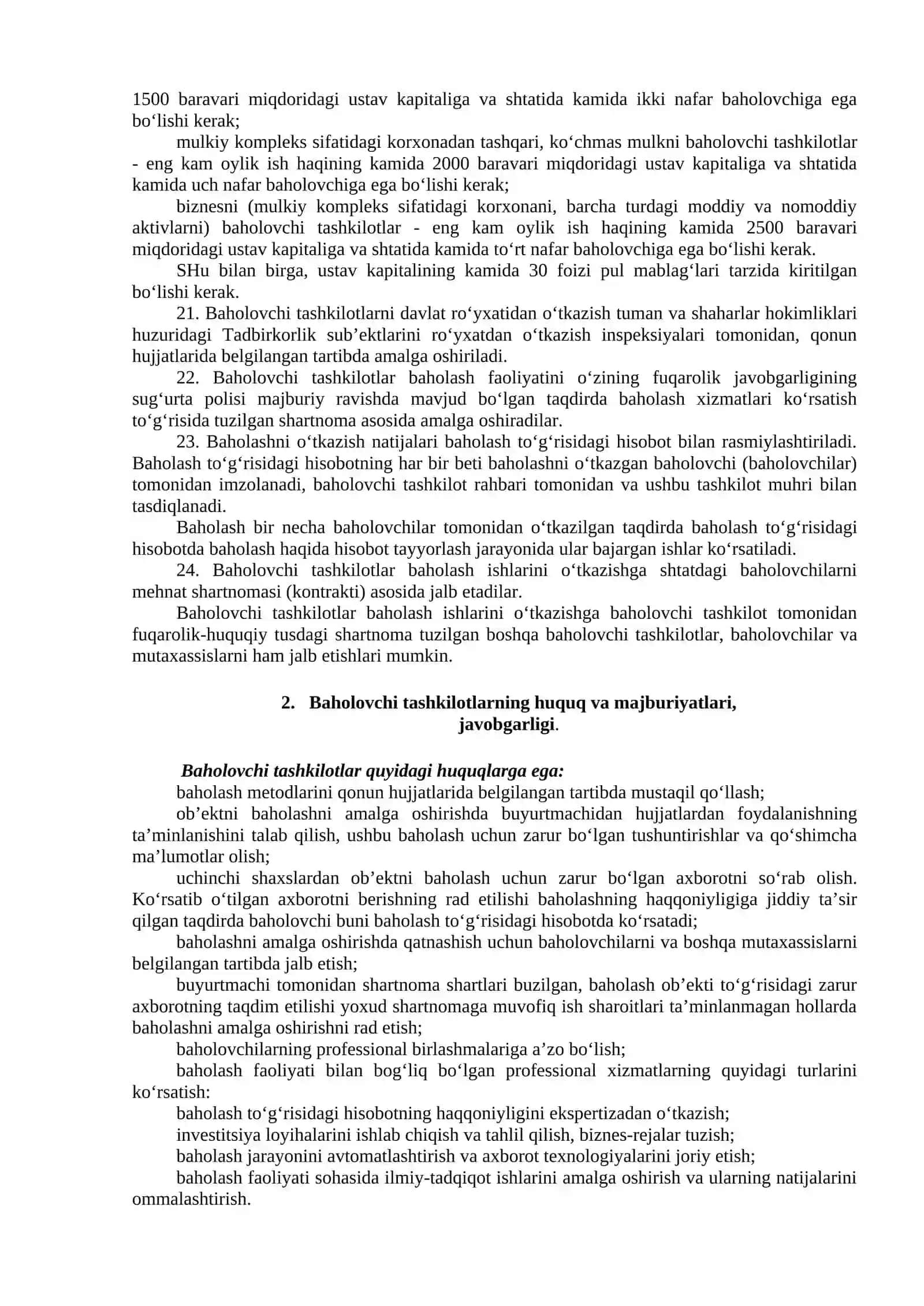 Baholovchi tashkilotlar va ularning vazifalari 3