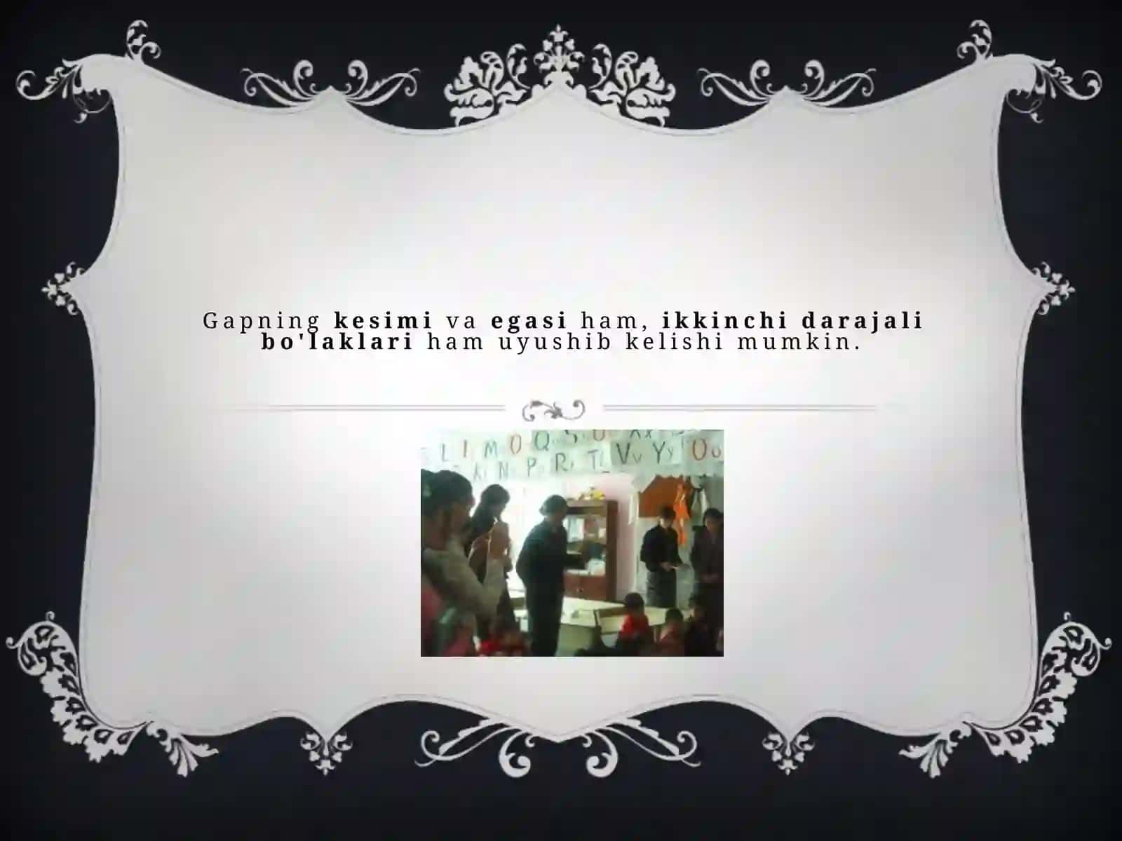 GAPNING UYUSHIQ BO'LAKLARI 3