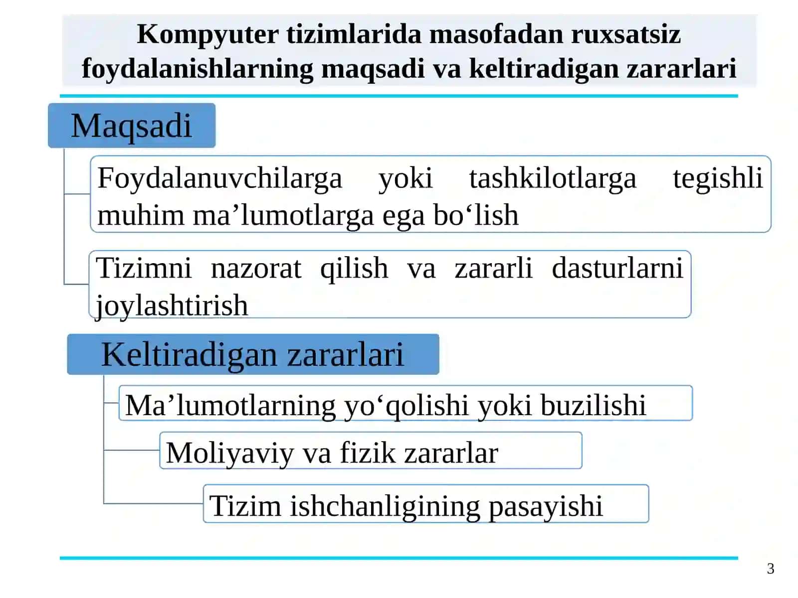 Kompyutertizimlarida masofadan ruxsatsiz foydalanishlarni aniqlash algoritmlarining qiyosiy tahlili 3