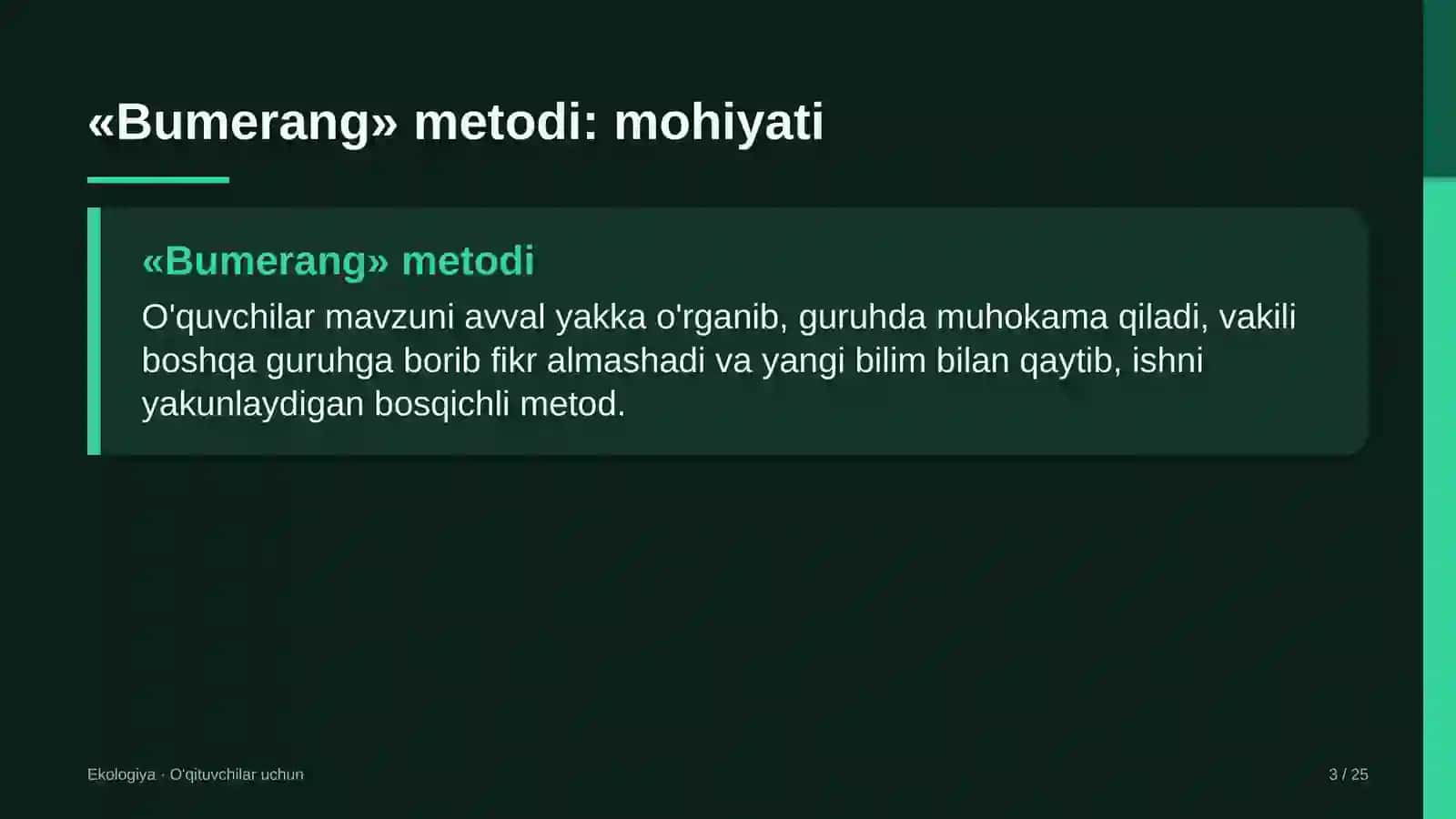 ekologiya darslarida bumerang metodidan foydalanish 1103 3