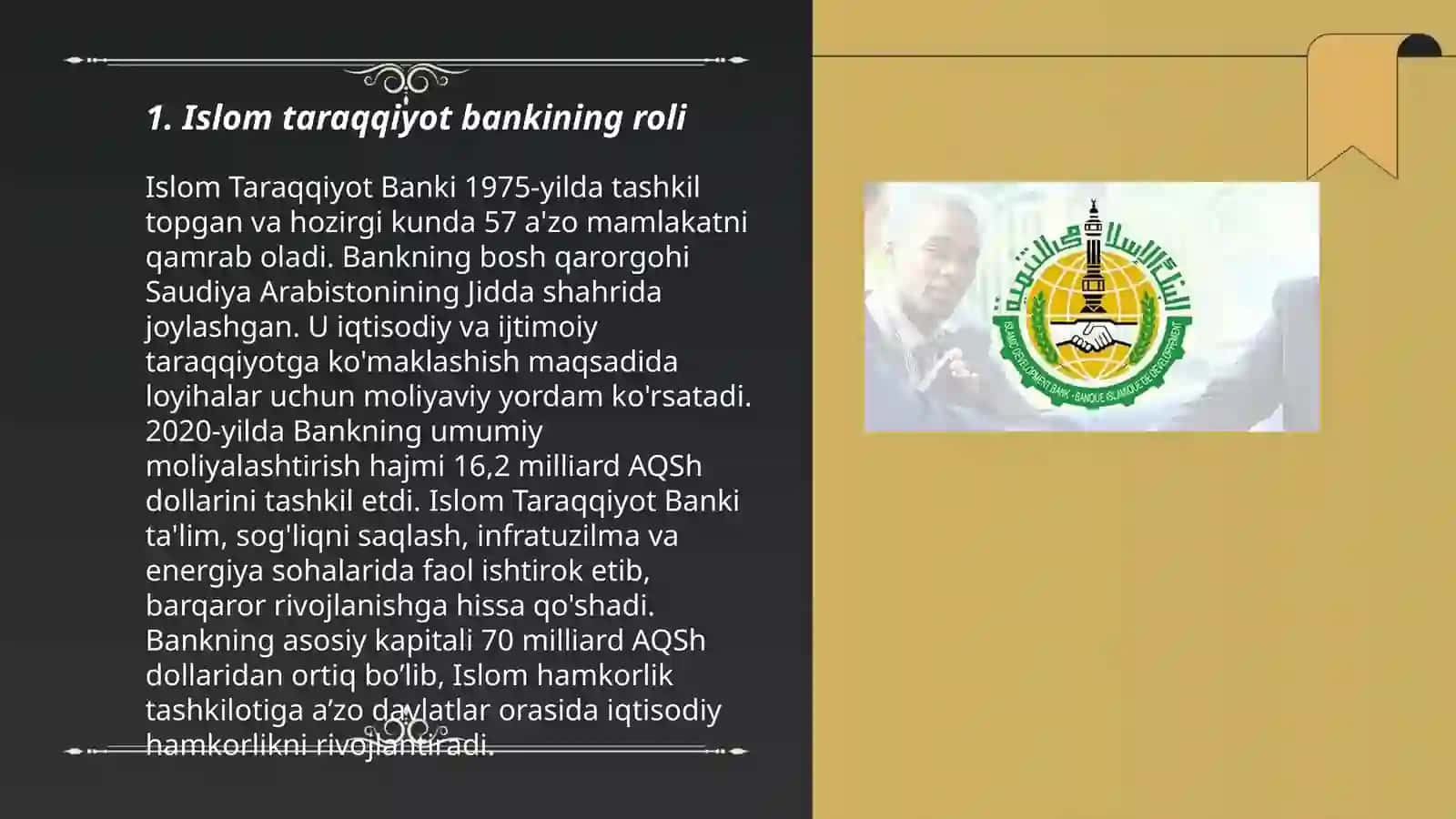 Islom Taraqqiyot Banki 3