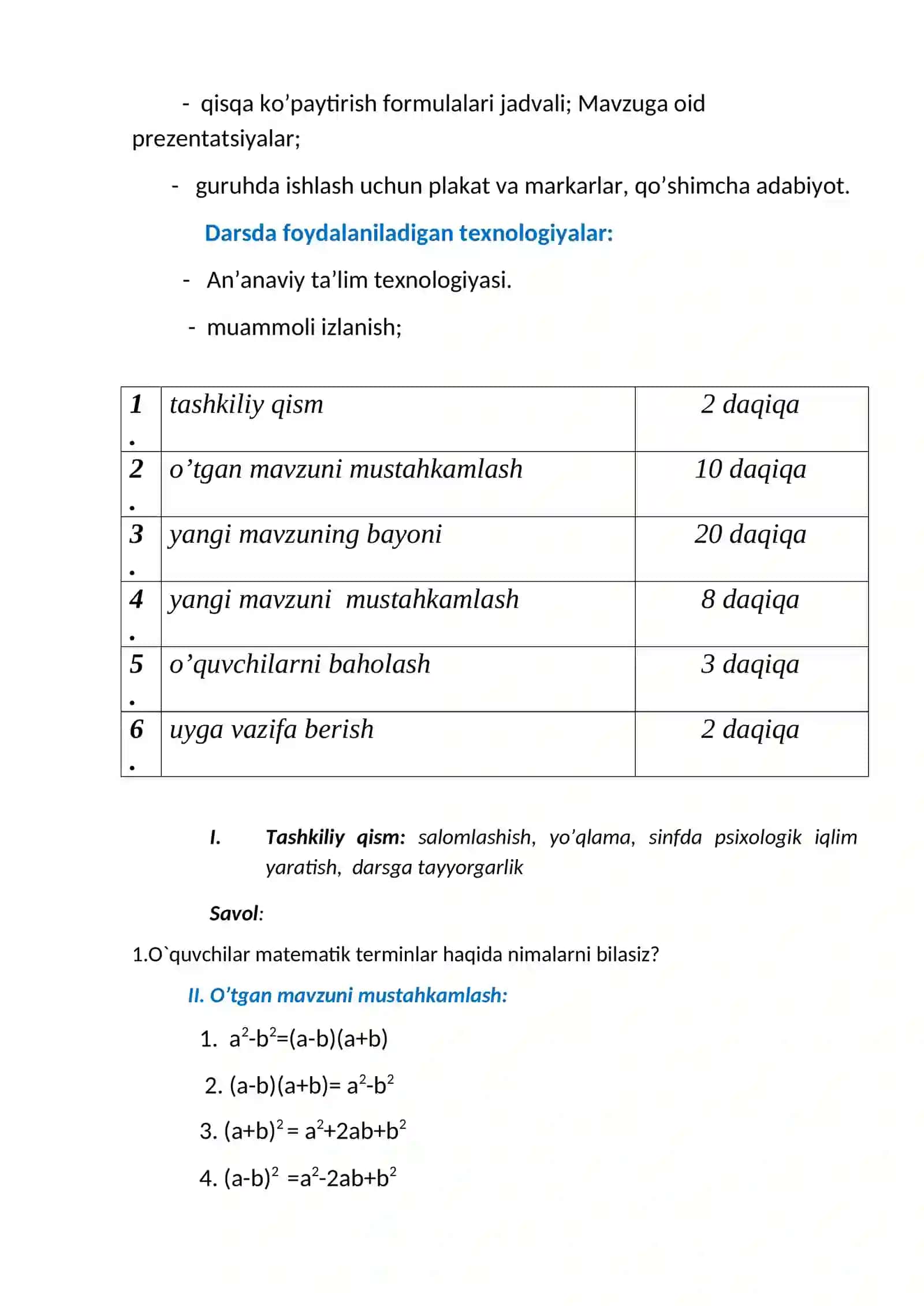 Ko’phadlarni ko’paytuvchilarga ajratishning bir necha usullarini qo’llash 3