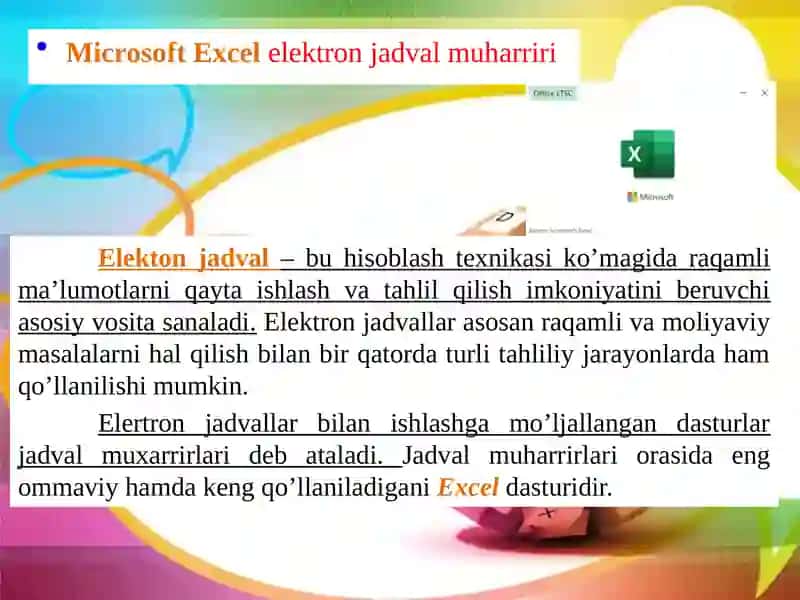 Microsoft Excel 3