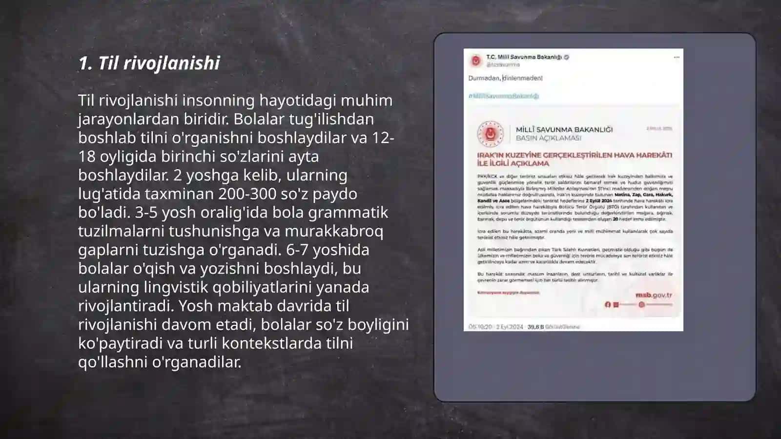Til rivojlanishi 3