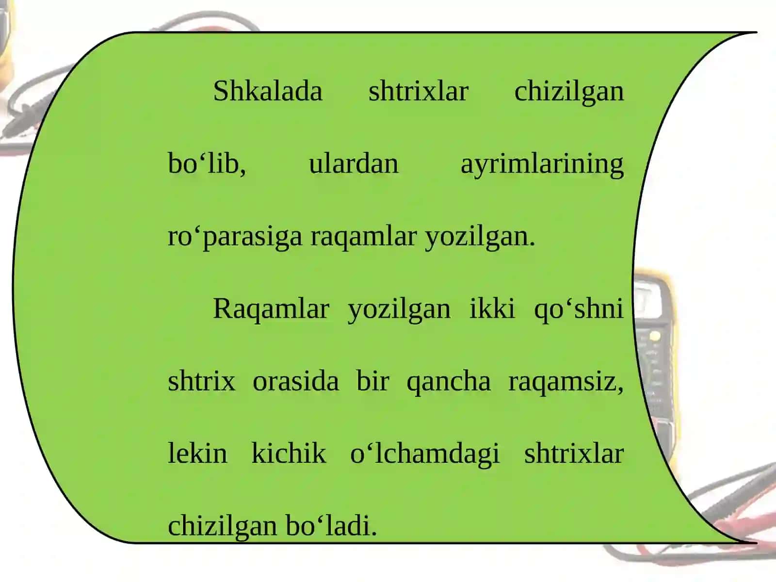 6-sinf Fizika fanidan O'lchashlar va o'lchash aniqligi dars taqdimoti 3