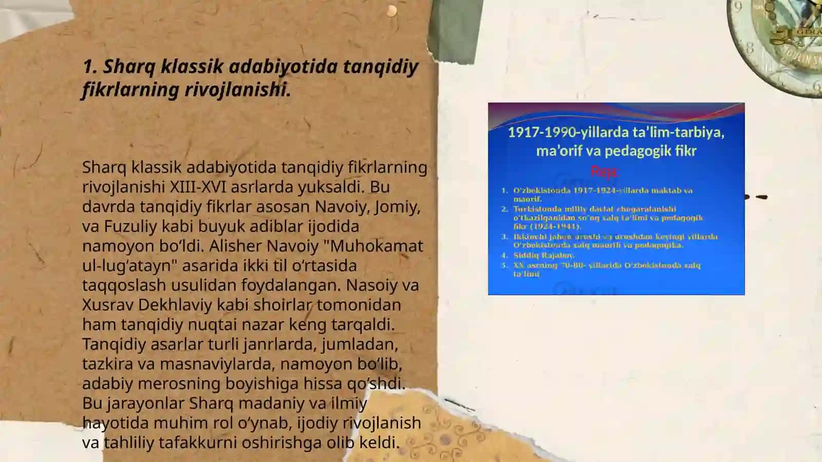 Sharq klassik adabiyotida adabiy- tanqidiy fikrlar taraqqiyoti 3