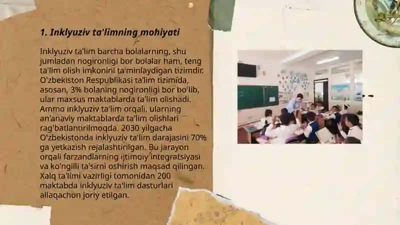 Alohida yordamga muhtoj shaxslarni inklyuziv ta'lim konsepsiyasining mohiyati 3