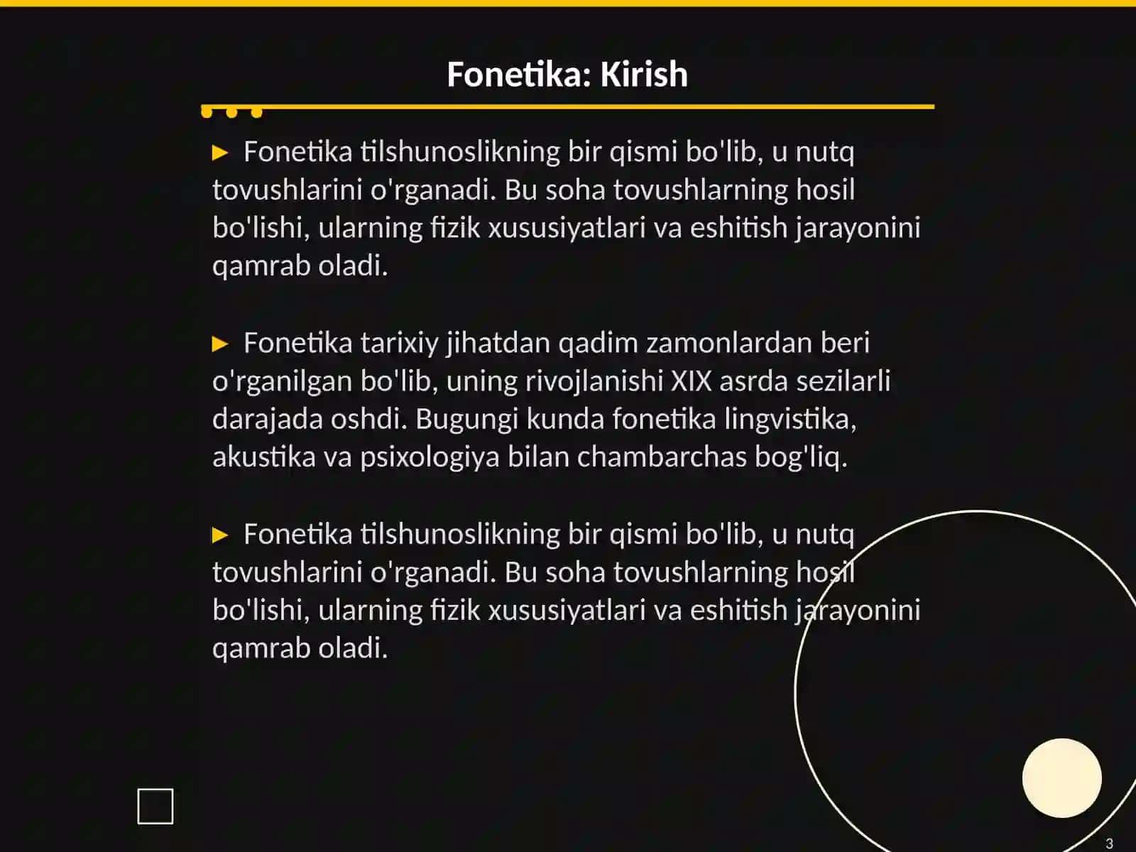 Fonetika va fonologiya 3