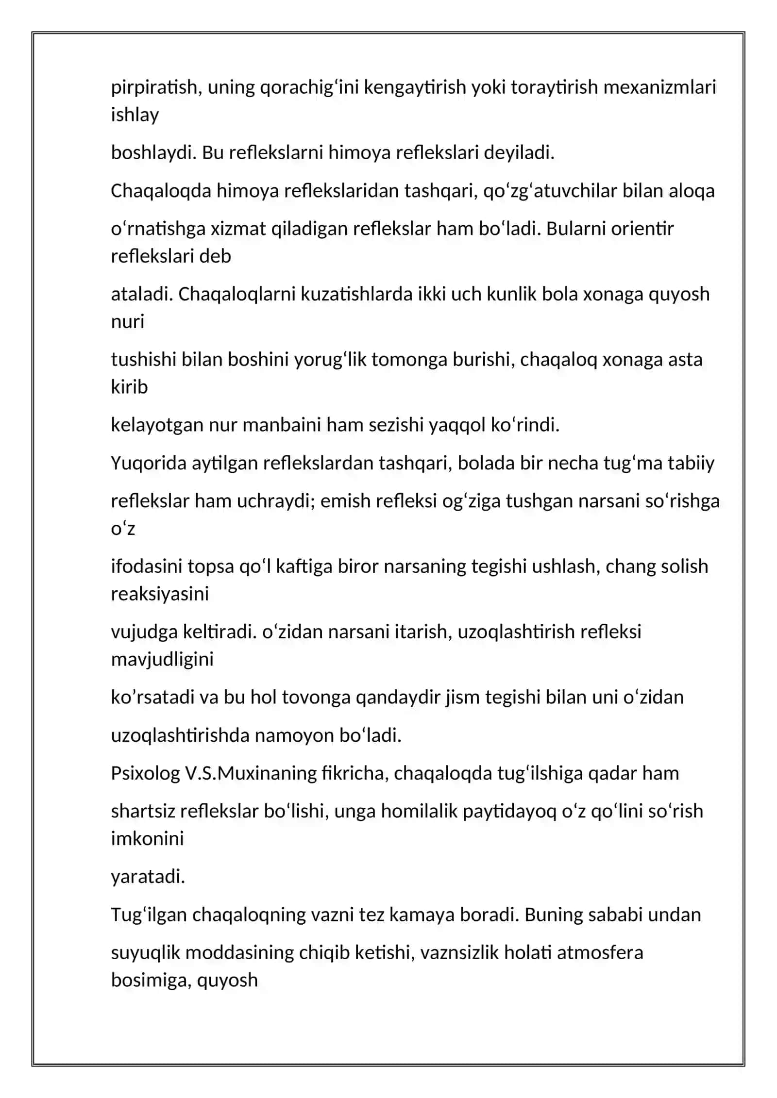 Chaqaloqlik davrida sensor, pertseptiv, xamda kognitiv rivojlanish psixodiagnostikasi 3