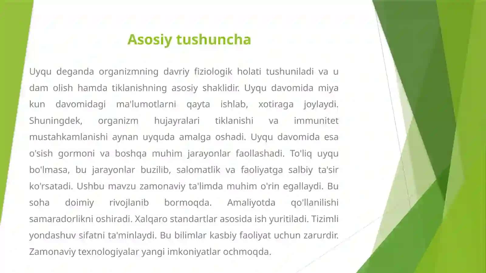 UYQUNING INSON SALOMATLIGI VA FAOLIYATIDAGI AHAMIYATI 3