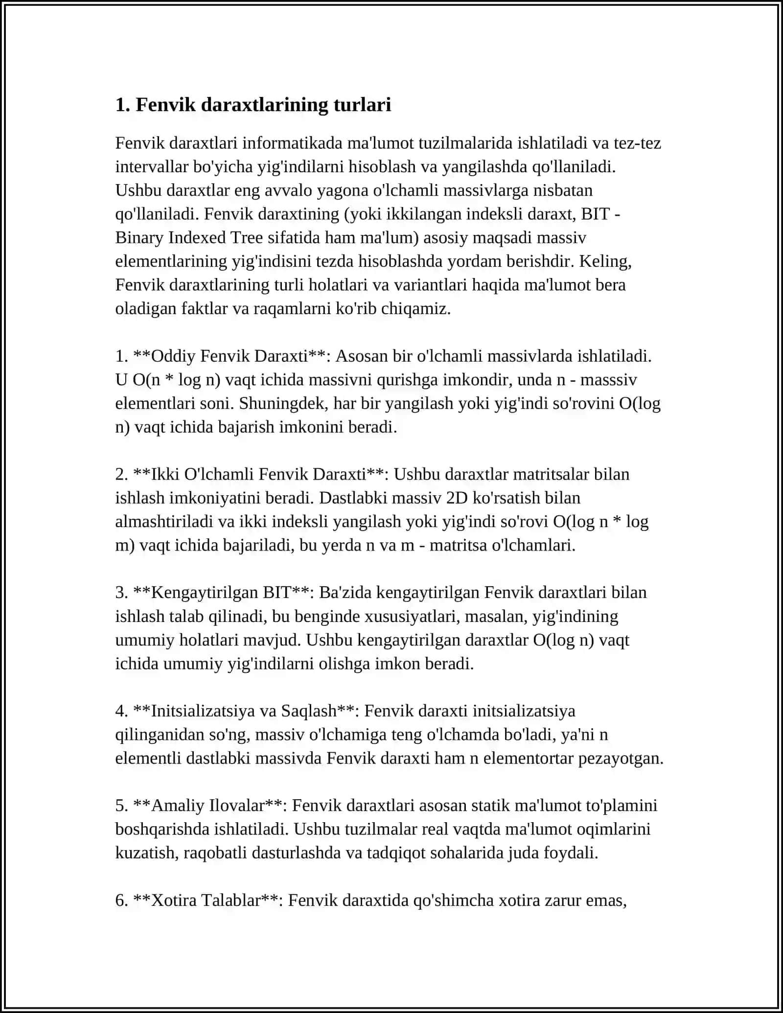 FENVIK DARAXTLAR 3