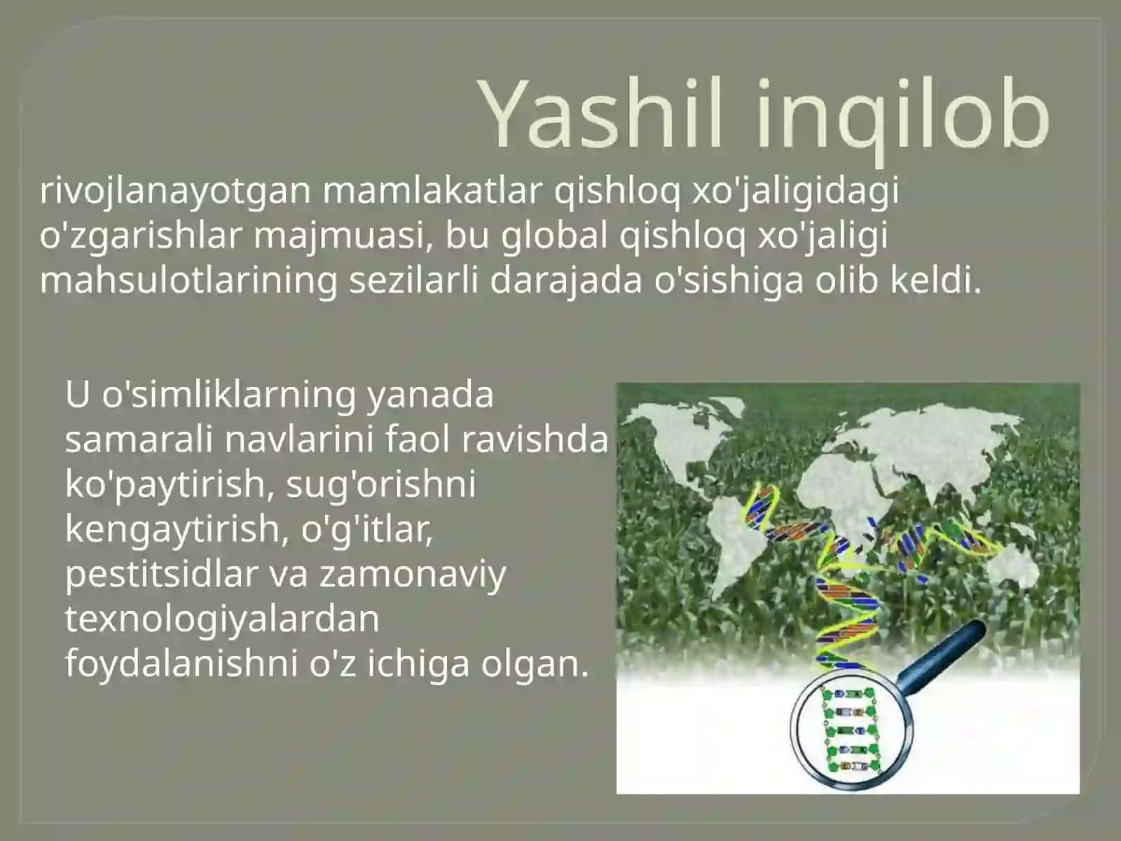 Yashil inqilob 3