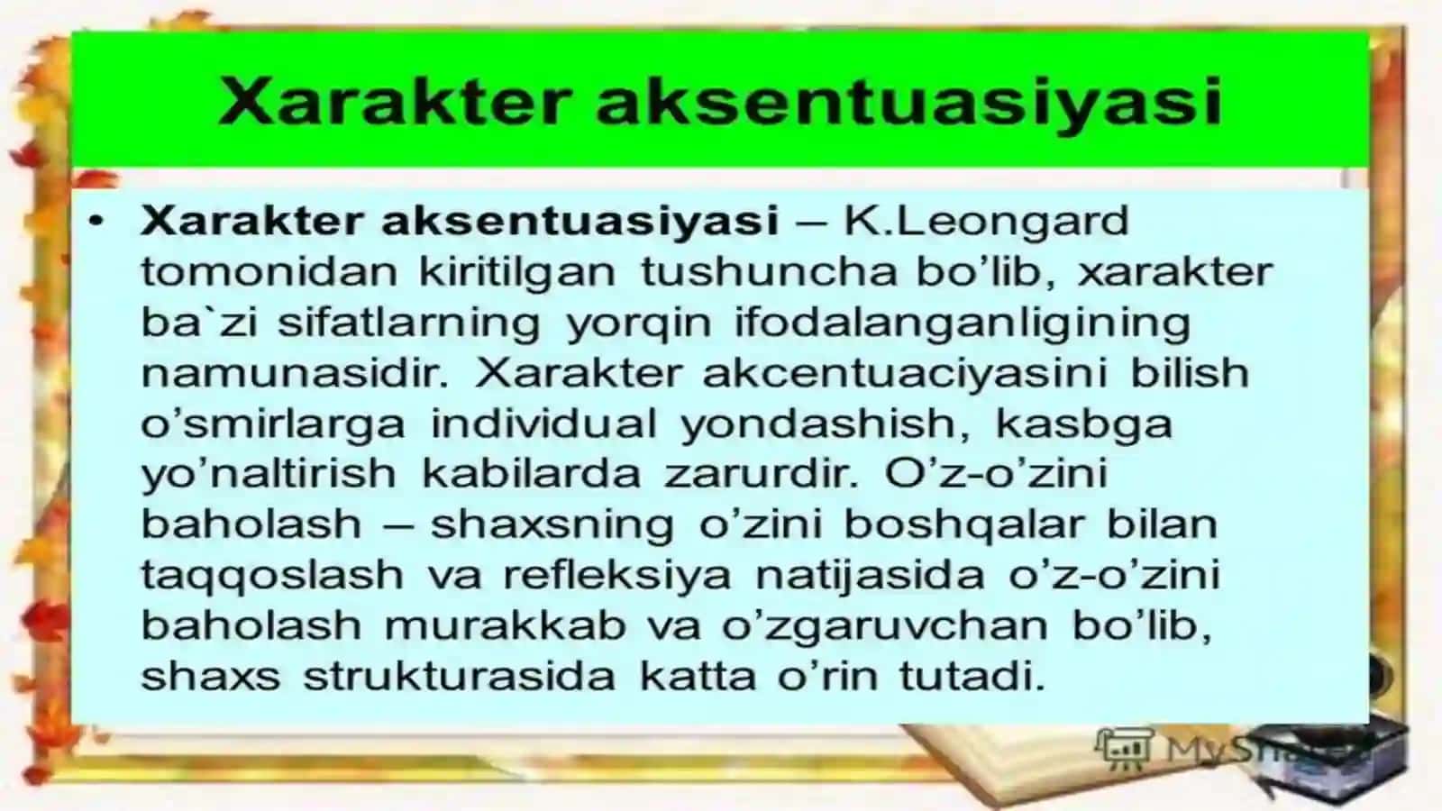 TARBIYASI QIYIN BOLALAR PSIXALOGIYASI 3