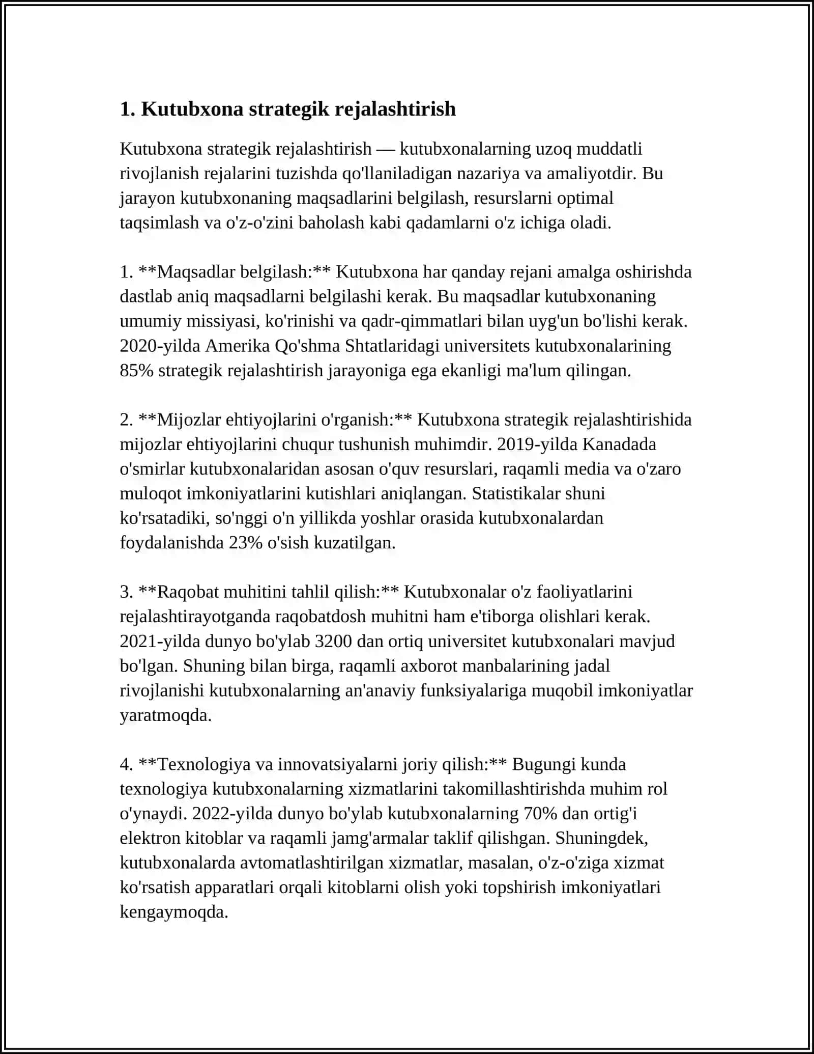 AXBOROT KUTUBXONA MUASSASALARARINI BOSHQARISH 3