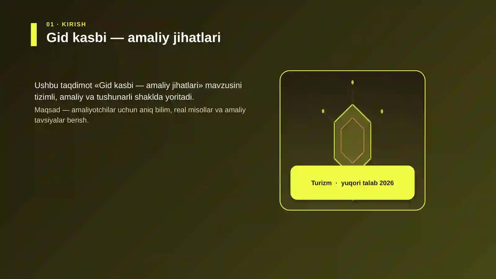 Gid kasbi — amaliy jihatlari 3