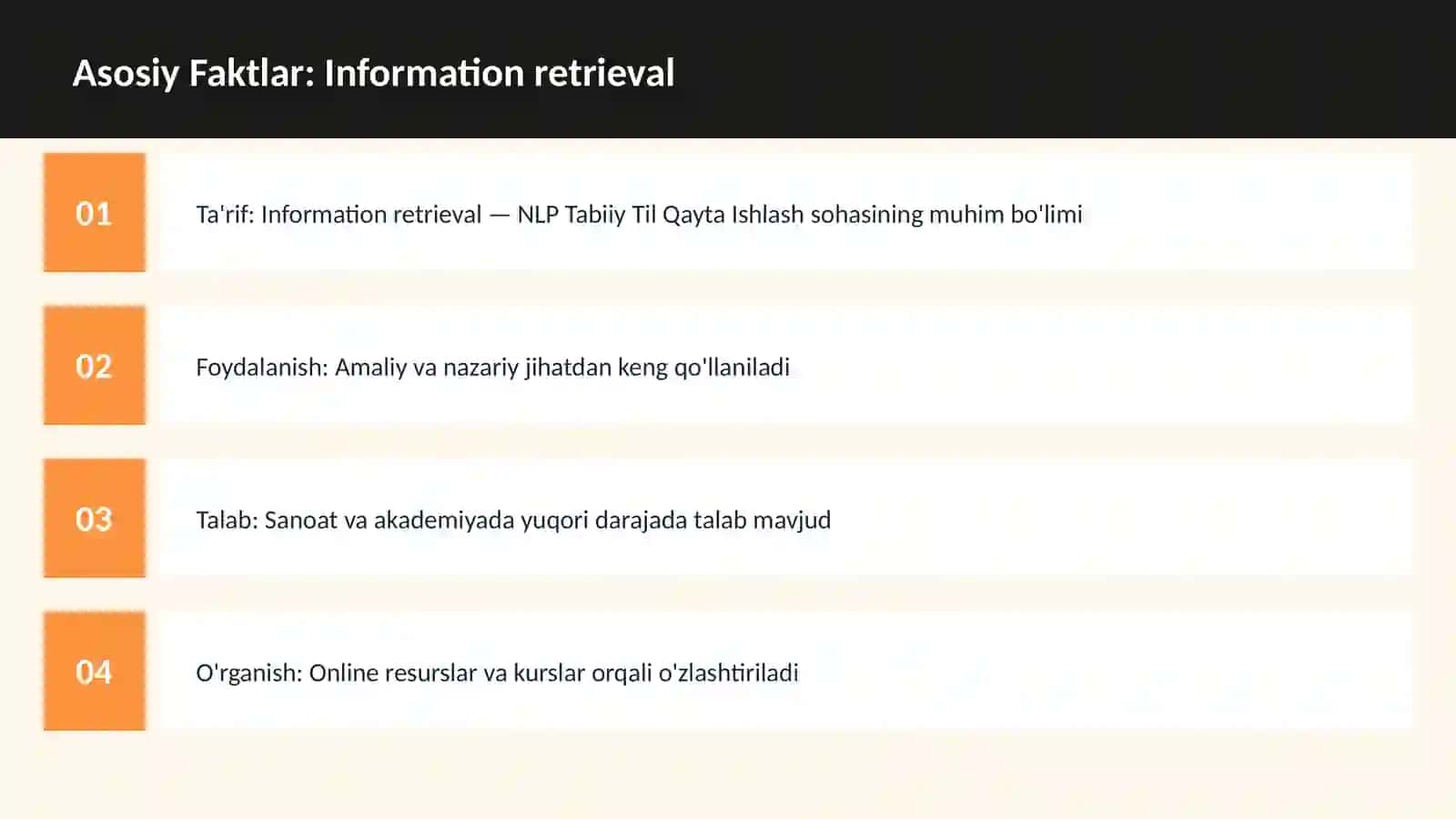 Information retrieval 3