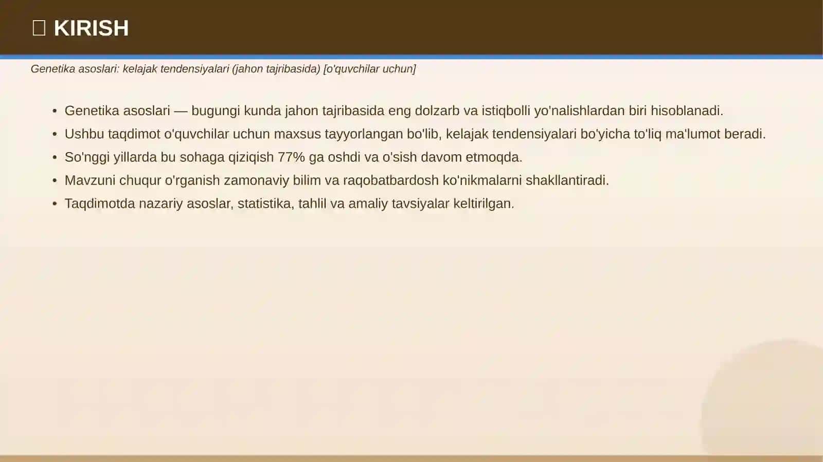 GENETIKA ASOSLARI 3