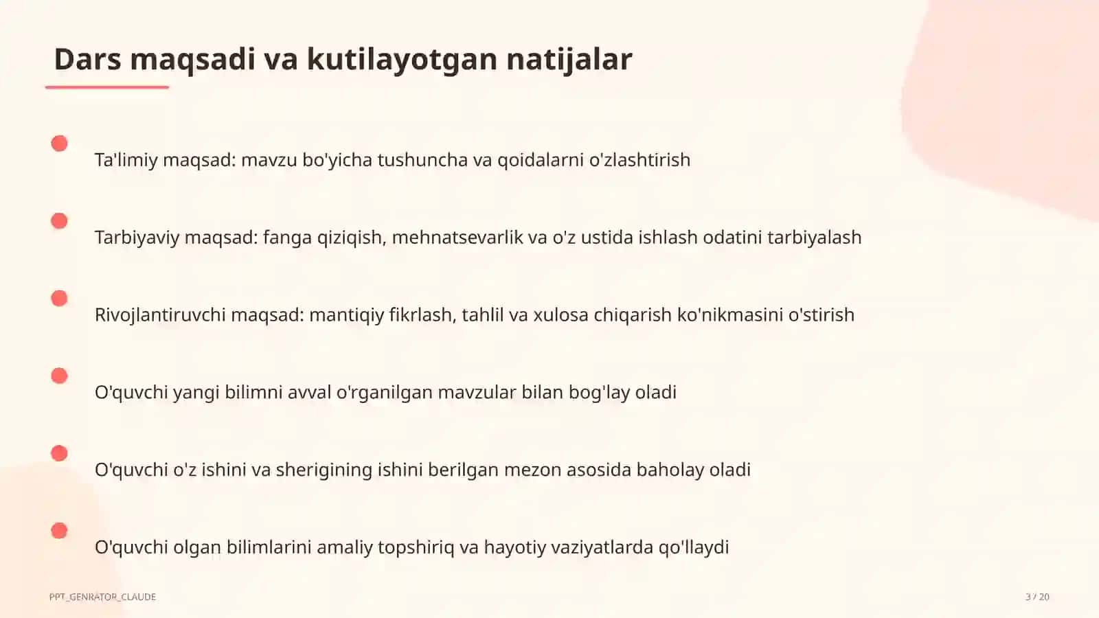 Loyihaga asoslangan ta'lim (PBL): boshlang'ich va yuqori sinflar uchun namunalar 3