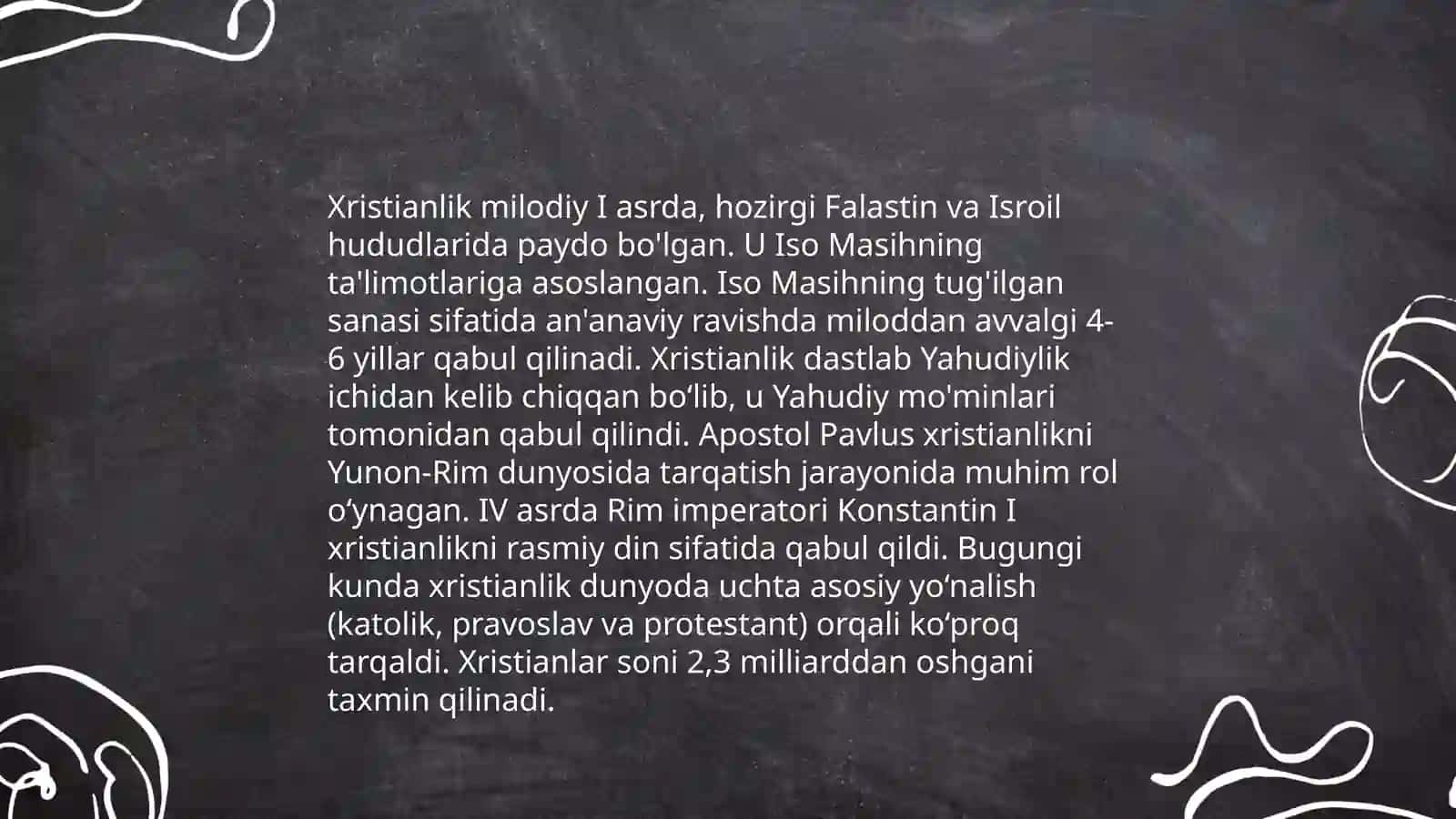 Xristianlik dini 3