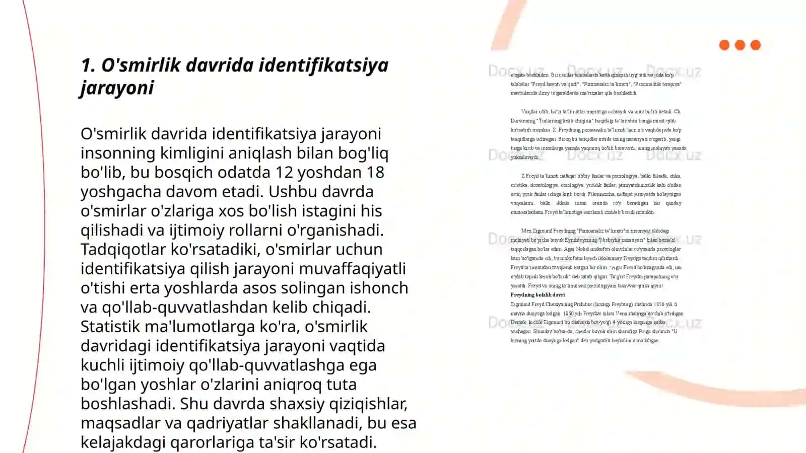 Oʻsmirlik davrida psixik rivojlanish hususiyati 3