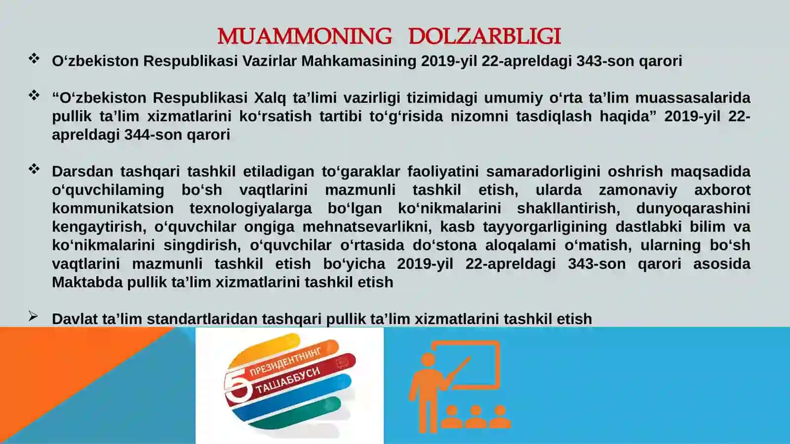 Darsdan tashqari tashkil etiladigan to‘garaklar faoliyatini samaradorligini oshrish 3