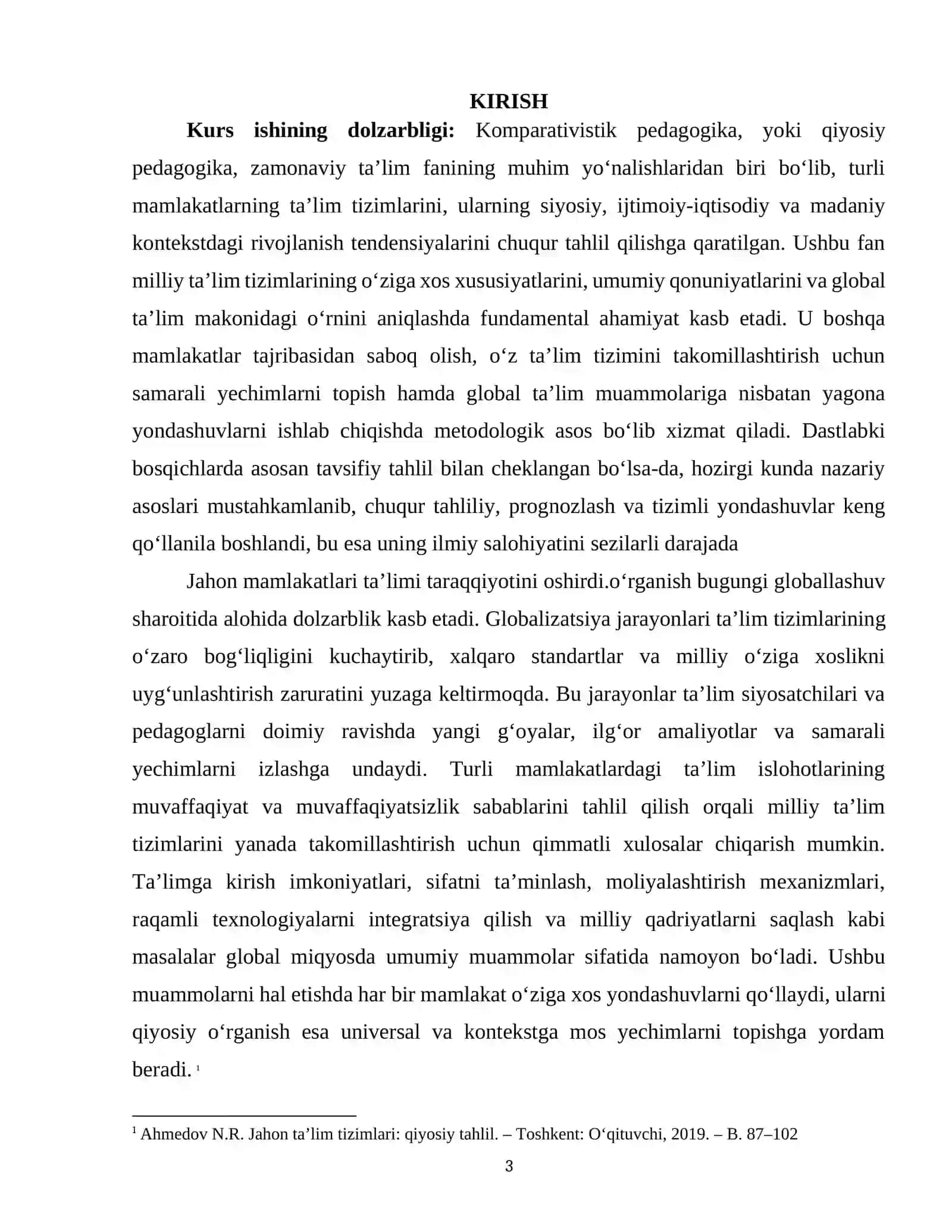 JAHON MAMLAKATLARI TA’LIMI TARAQQIYOTINING AYRIM MASALALARI 3