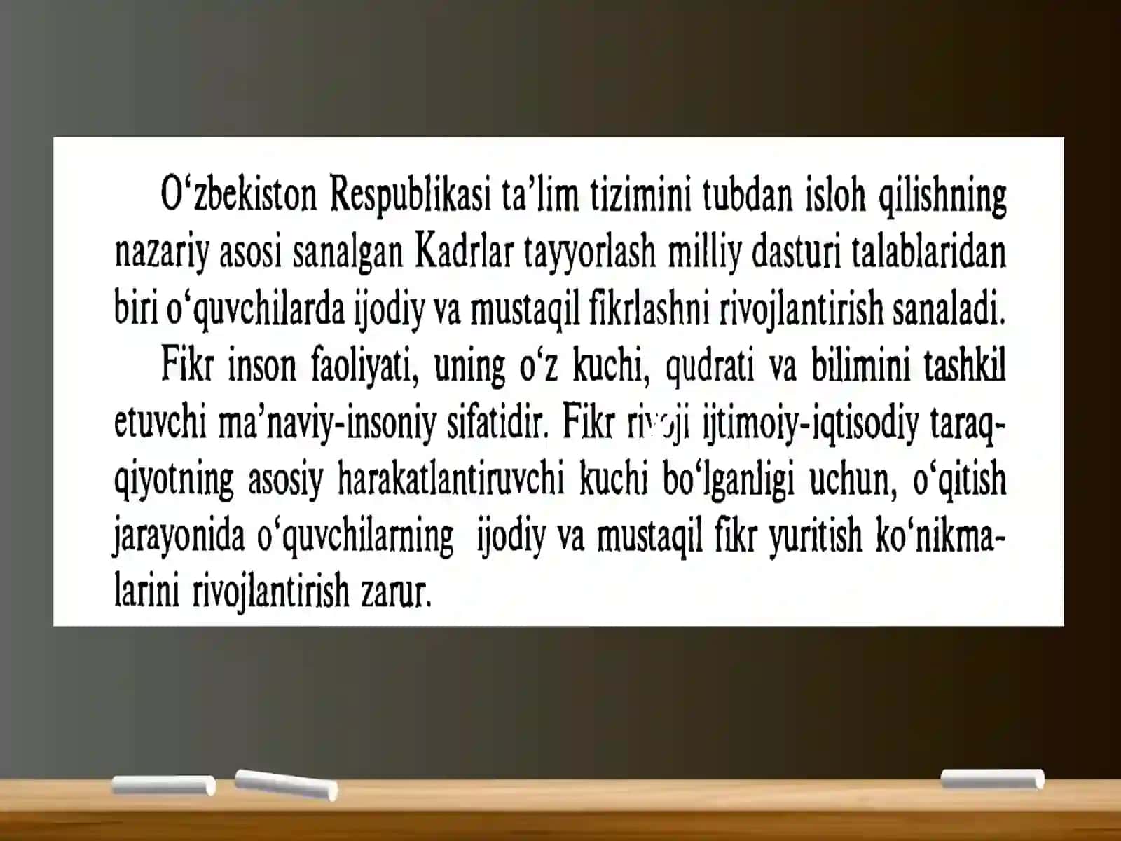 RIVOJLANTIRUVCHI TA’LIM TEXNOLOGIYALARI 3