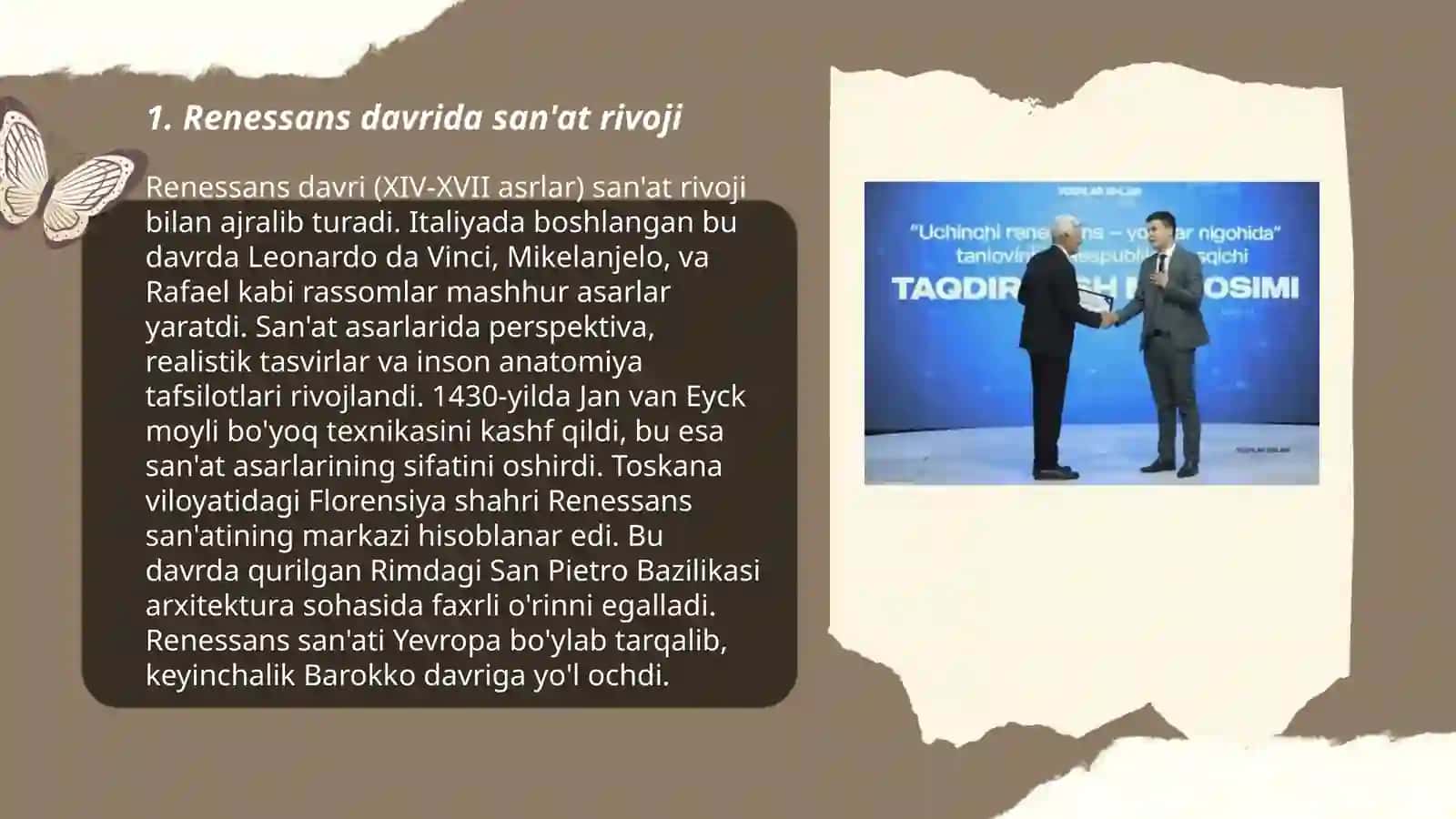 3-Renessans yoshlar nigohida 3