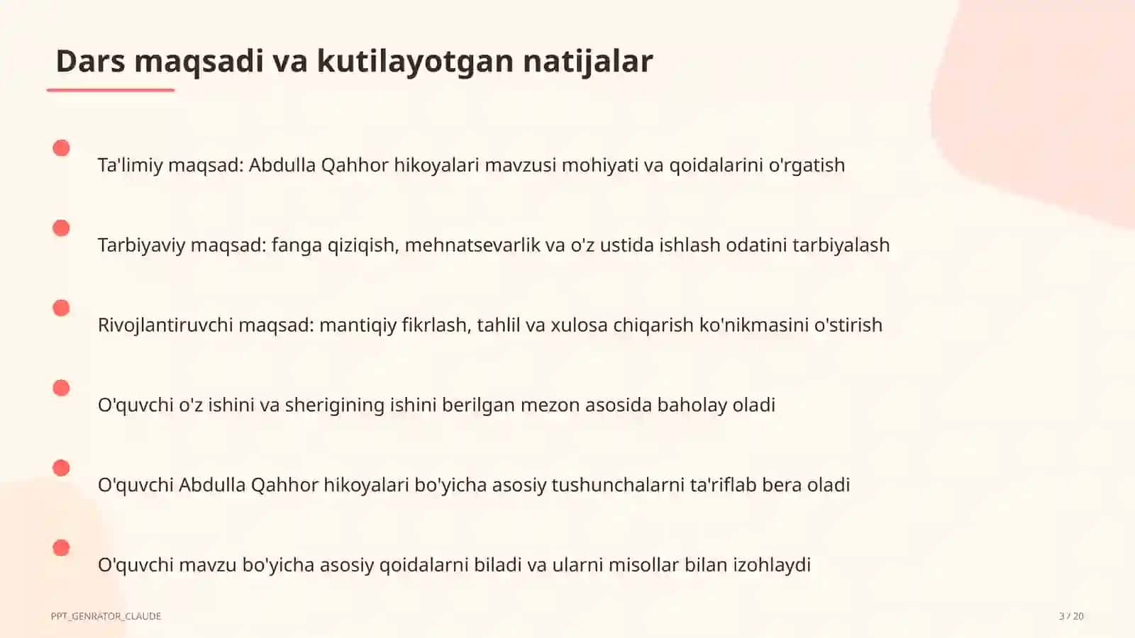 Abdulla Qahhor hikoyalari (8-sinf) 3