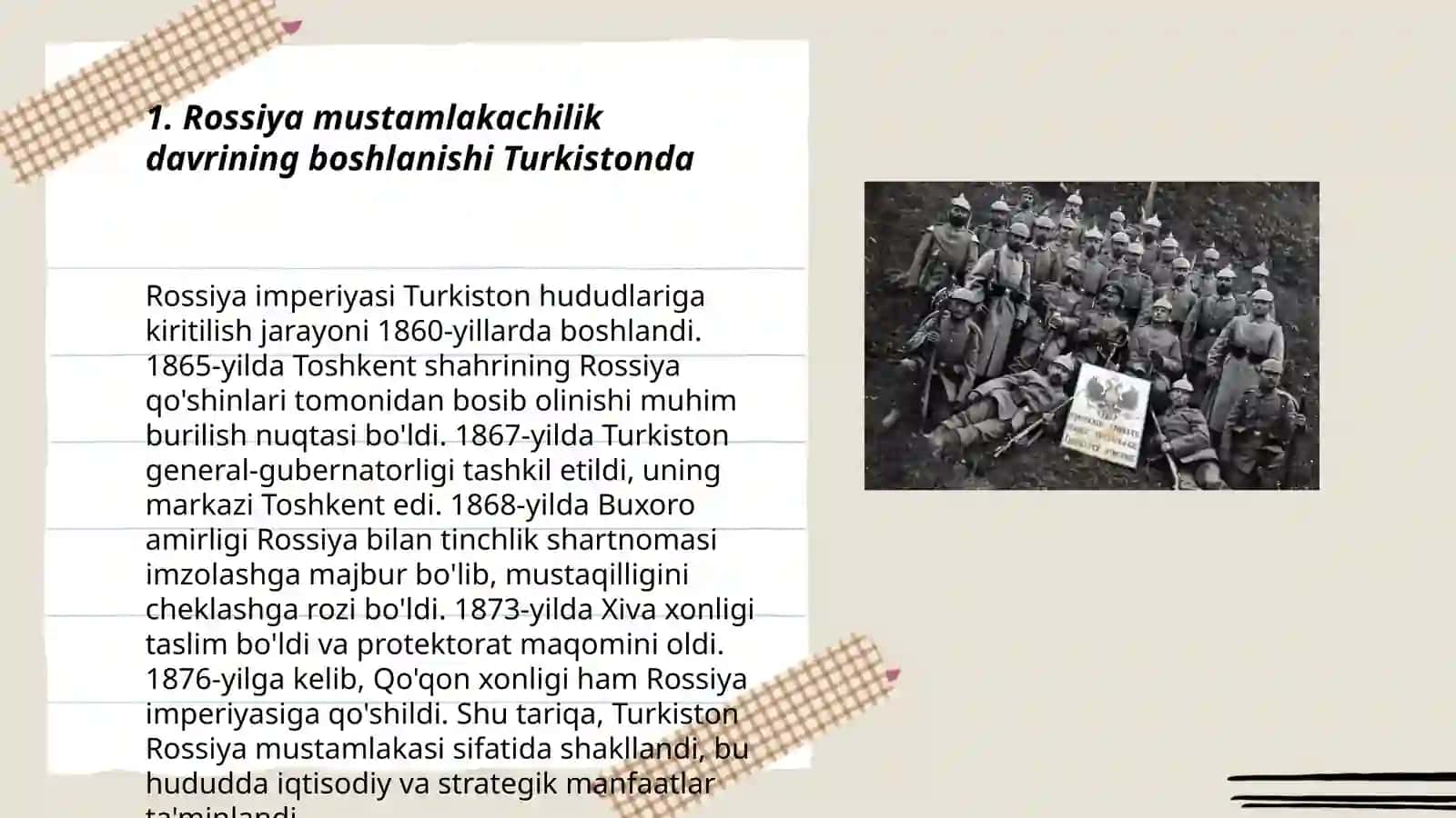Turkistonda Rossiya mustamlaka idora usulining joriy etilishi 3