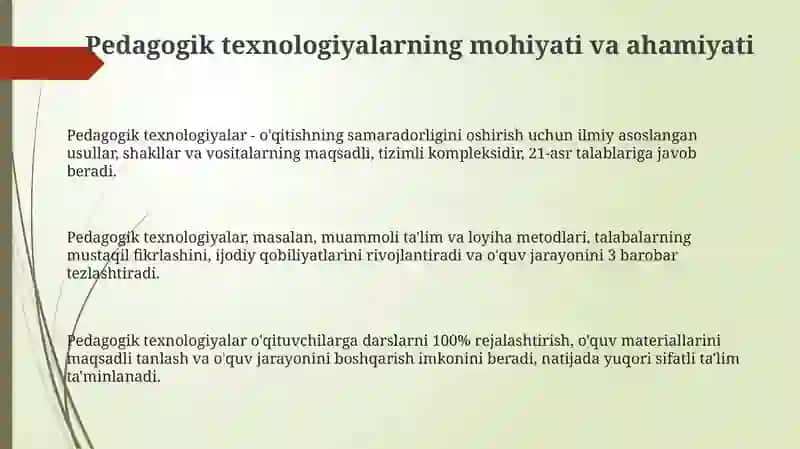 Pedagogik texnologiyalarni qo'llash bo'yicha metodik ta'minot va monitoring 3