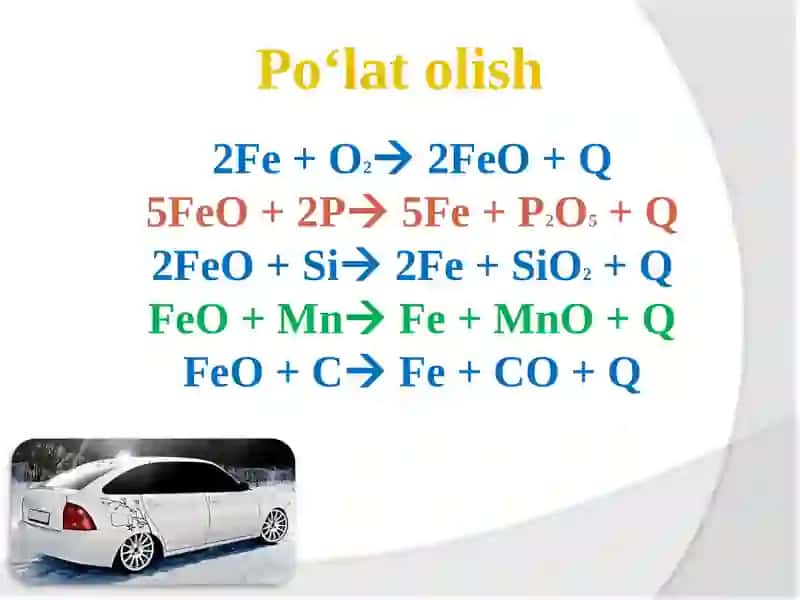 Po‘lat ishlab chiqarish 3