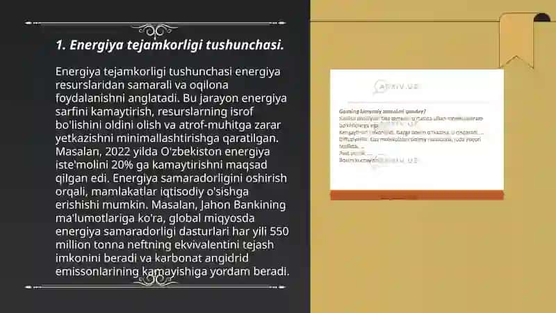Energiya tejamkorligini oshirishda tenalogik qayta ishlashning rolini tahlil qilish 3