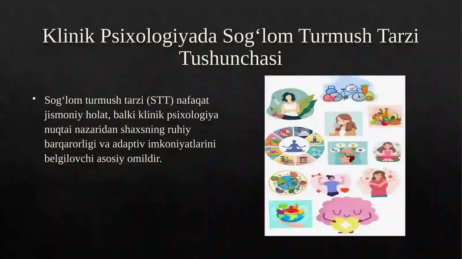 Sog’lomturmushtarzi 3