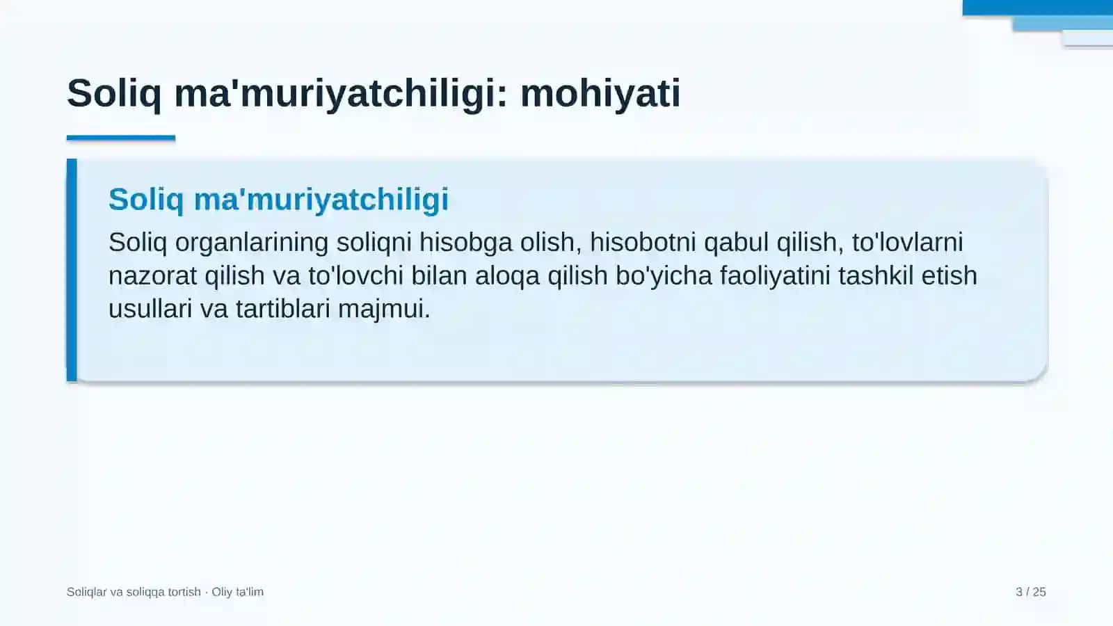 Akademik litseylarda soliq ma'muriyatchiligi 3