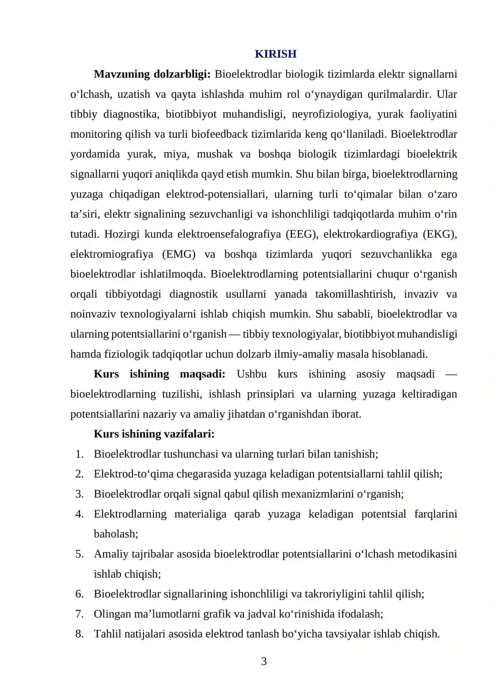 BIOELEKTRODLAR VA ULARNING POTENSIALLARI 3