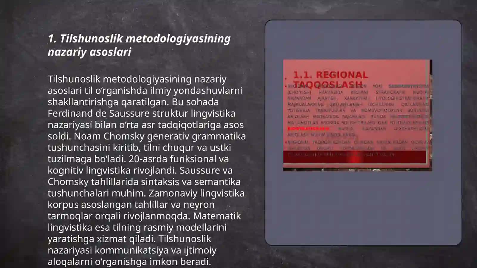 Tilshunoslik metodlari 3