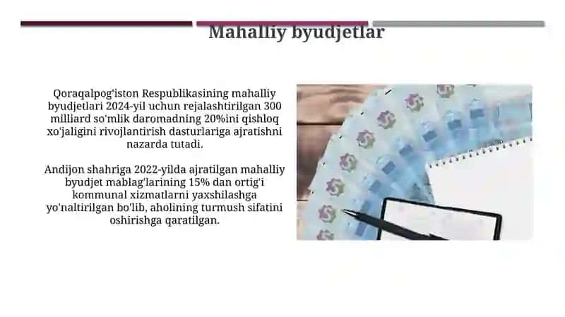 O'zbekiston Respublikasi budjet tizimi 3