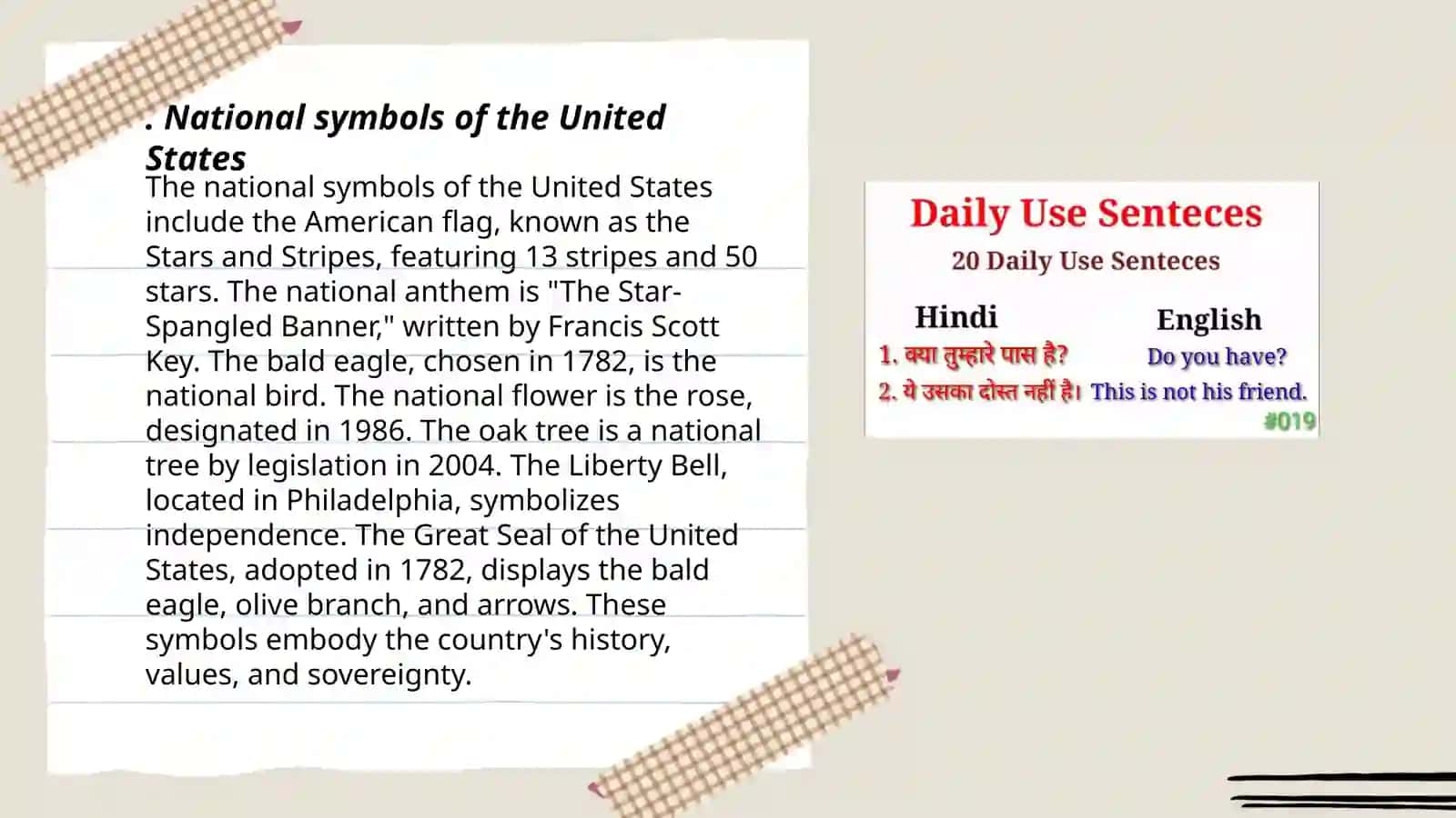 National symbols of English speaking countries 3