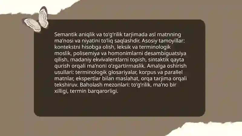 TARJIMADA MUKAMMALLIKKA ERISHISH MEZONLARI 3