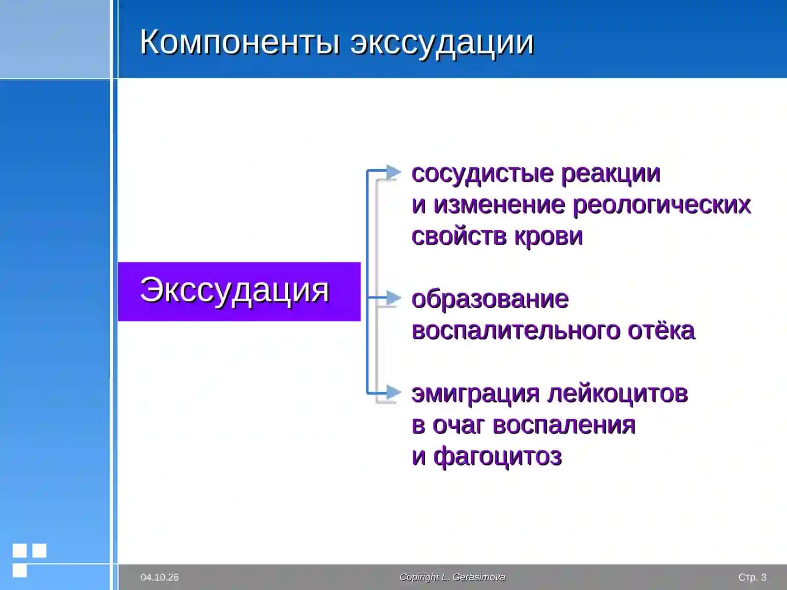 Экссудация 3
