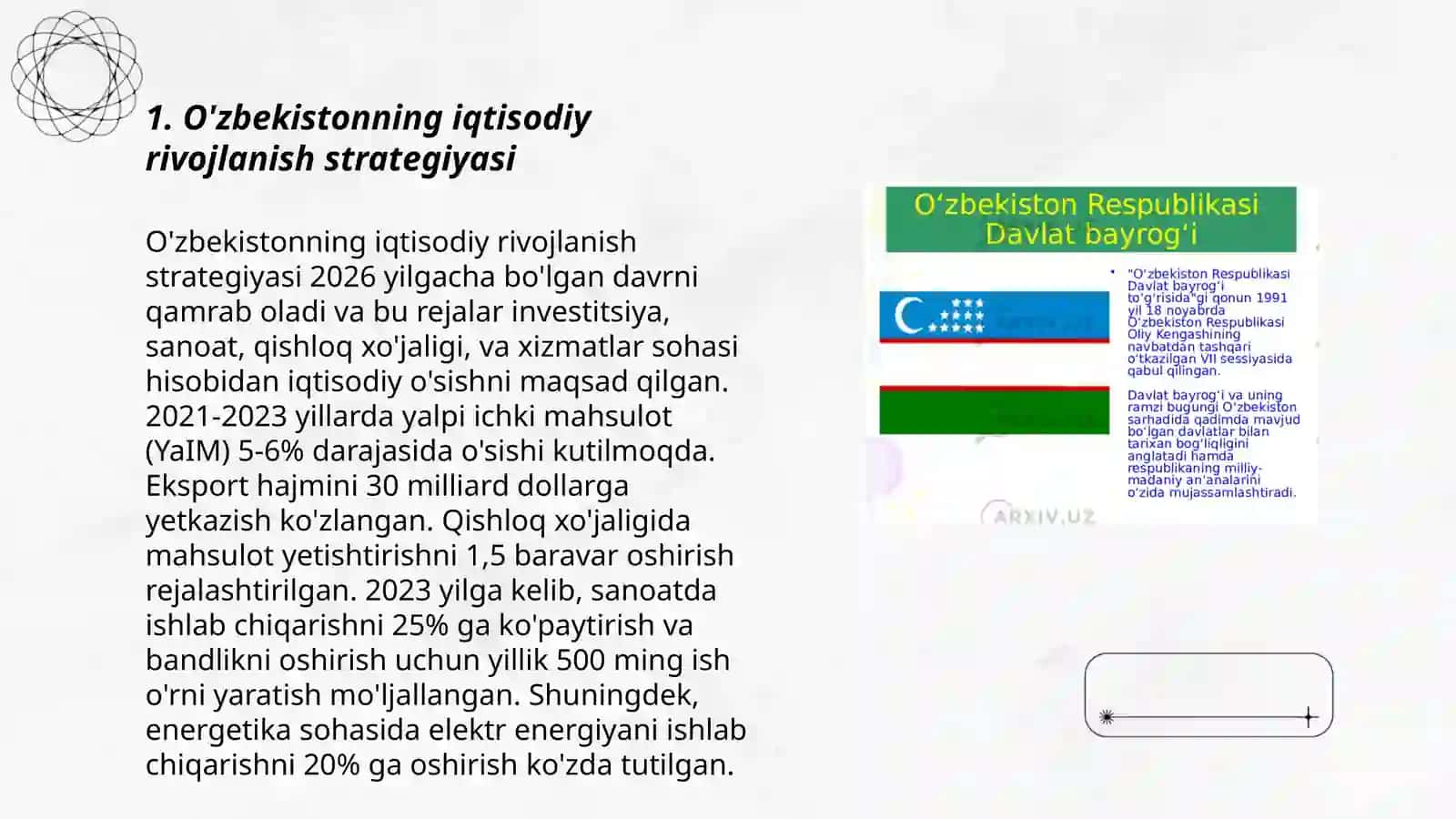 O'zbekiston Respublikasi iqtisodiy tizimi 3