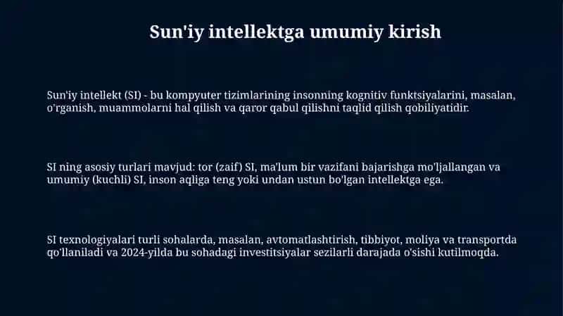 Sun'iy intellekt 3