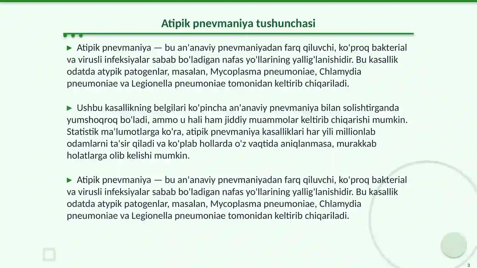 Atipik pnevmaniya 3