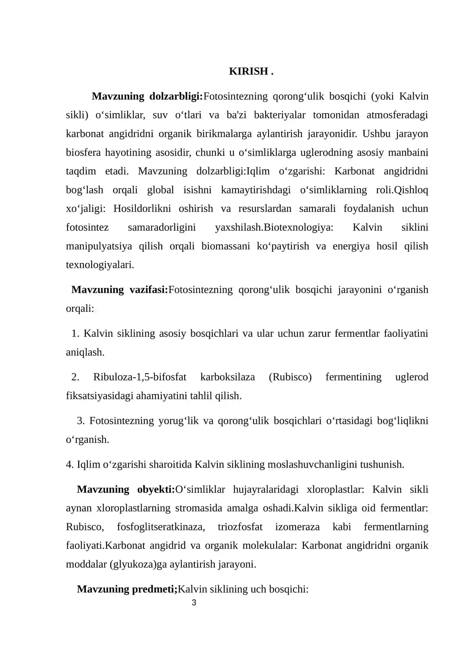 Fotosintezning qorong’ulik bosqichi 3