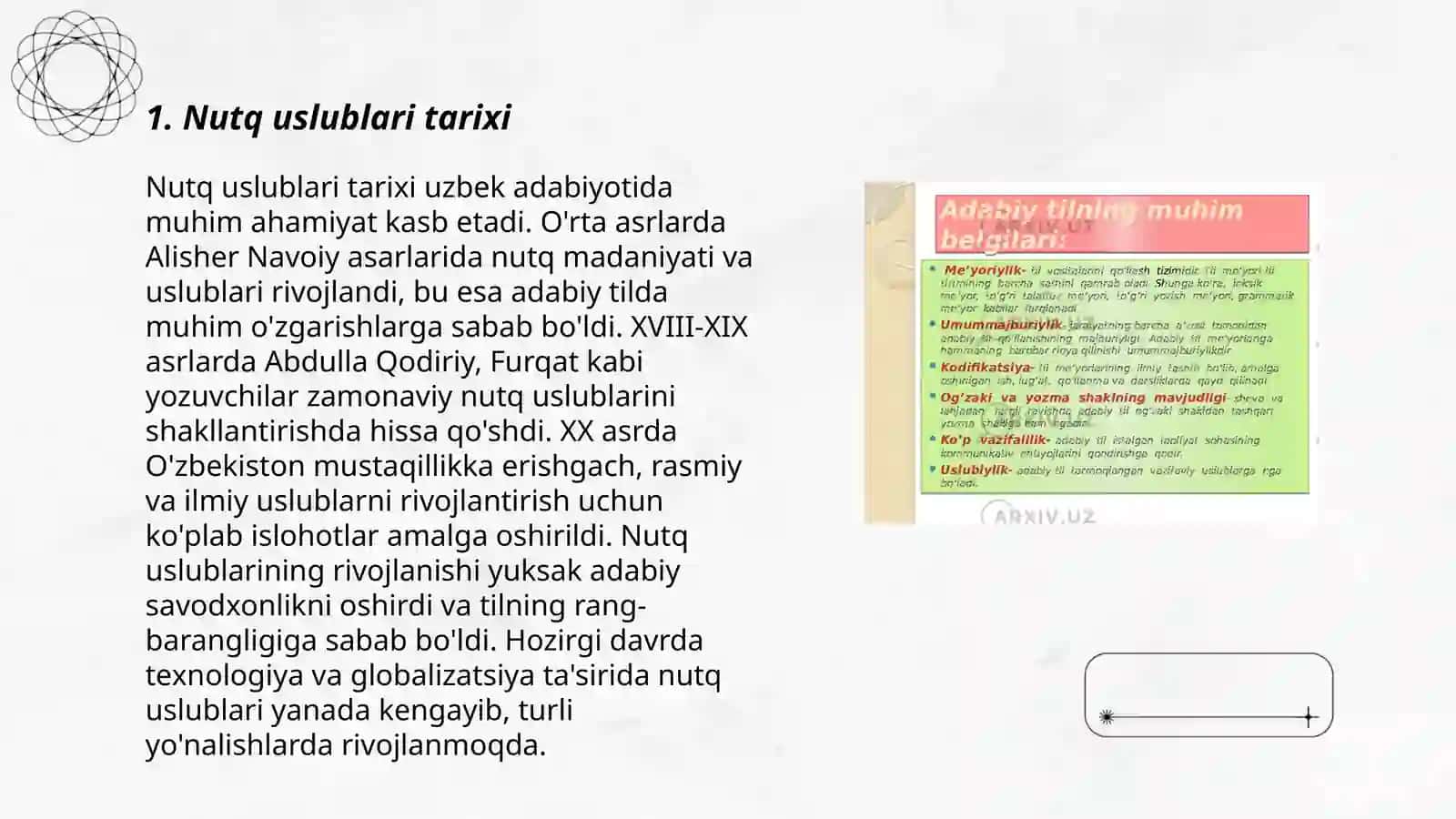 Nutq uslublari Annotatsiya 3
