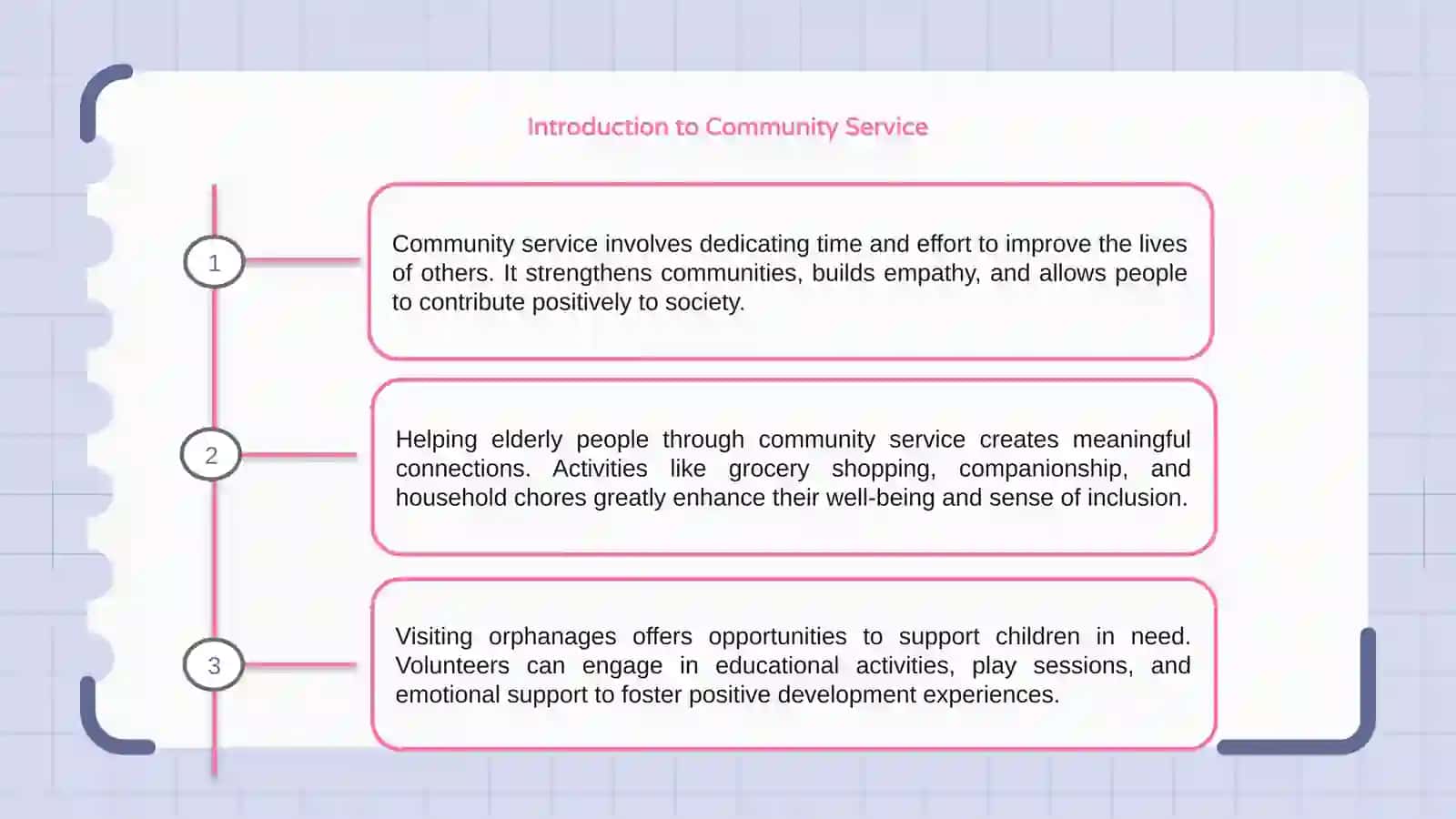 Community Service and Helping Elderly People 3
