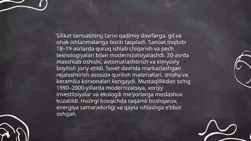 Silikat sanoati 3