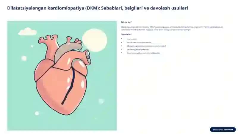 Kardiomiopatiyalar: Yurak Kasalliklarining Murakkab Turlari 3